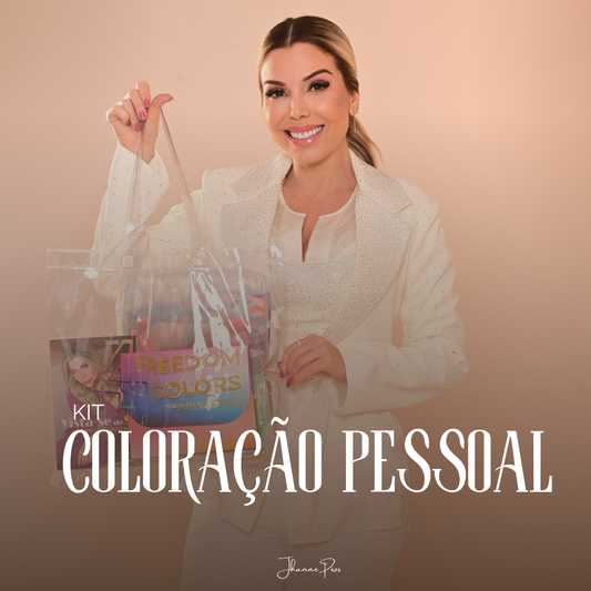 Kit coloração pessoal personalizada pelo método F4C.