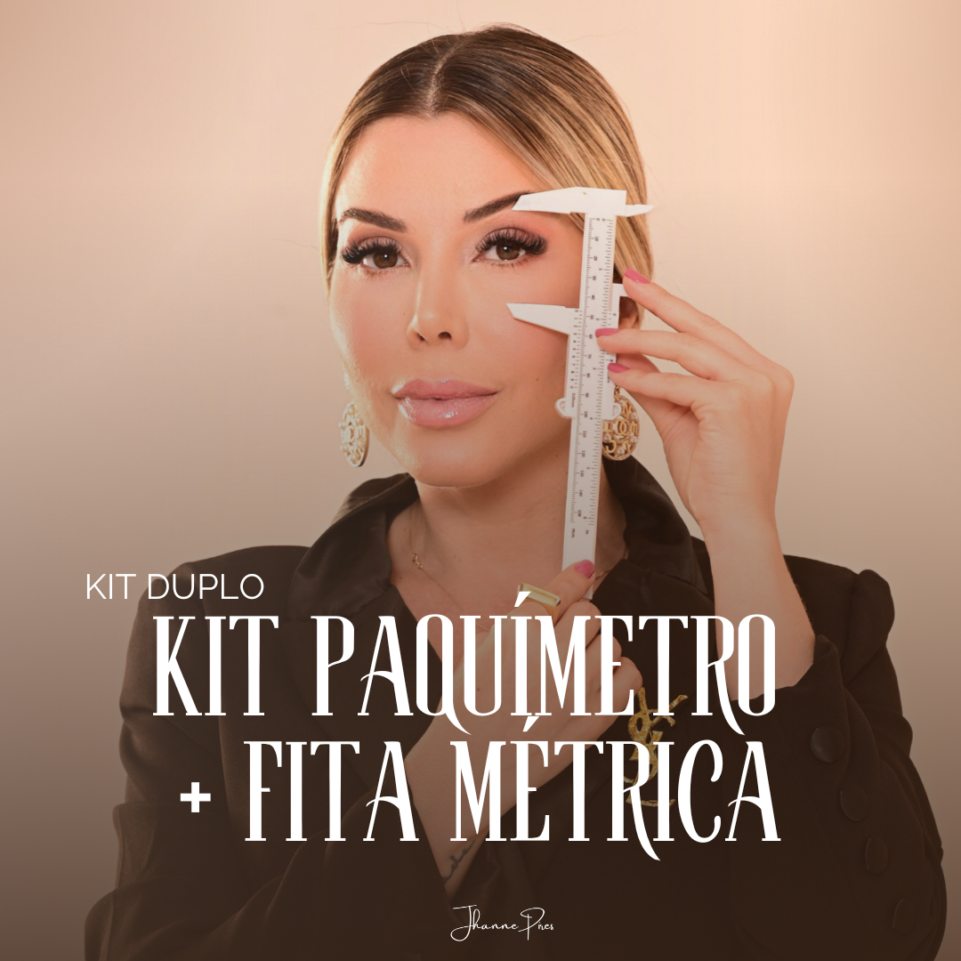 KIT DUPLO Kit Paquímetro + Fita Métrica