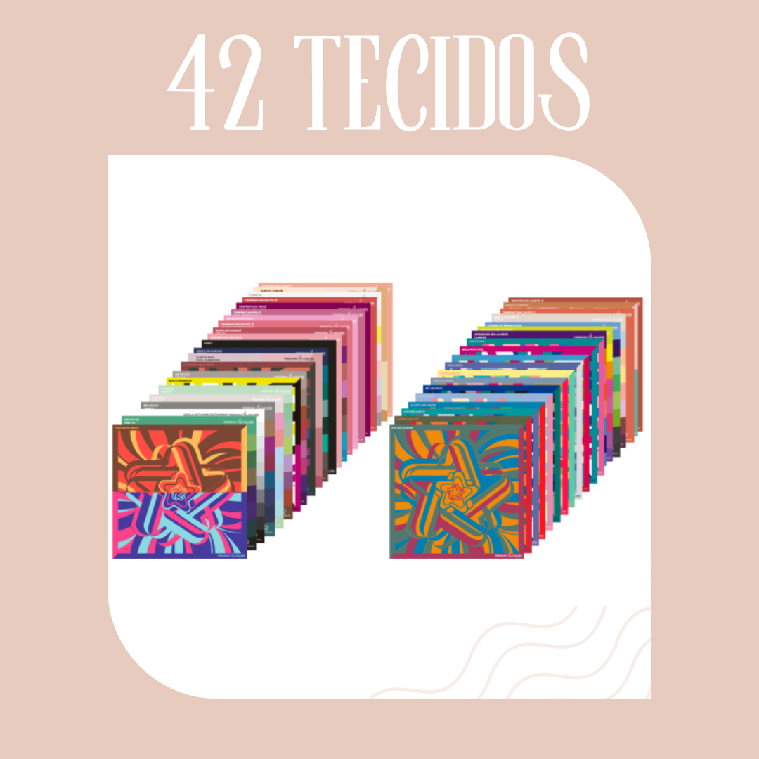 Kit 42 Tecidos